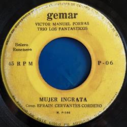 ladda ner album Victor Manuel Porras, Trío Los Fantásticos, Gerardo Marroquín Rivas - Mujer Ingrata La Granja De Pavón