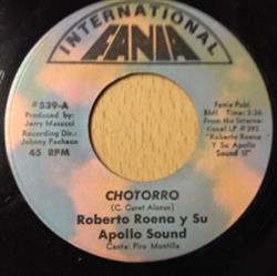 online luisteren Roberto Roena Y Su Apollo Sound - Chotorro El Barrio Sin Guapo