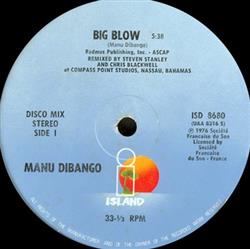 Album herunterladen Manu Dibango - Big Blow Disco Mix