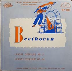 ladda ner album Beethoven The Radio Symphony Orchestra Of Rome - Leonore Overture No 3 Egmont Overture Op 84