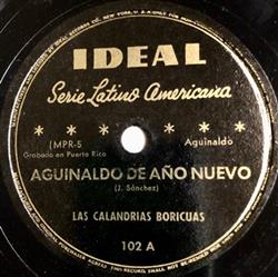 lataa albumi Las Calandrias Boricuas - Aguinaldo De Año Nuevo Seis Jibaro