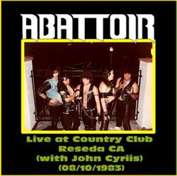 baixar álbum Abattoir - Country Club Reseda CA wJohn Cyriss 08101983