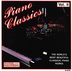 Album herunterladen Unknown Artist - Piano classics Vol II