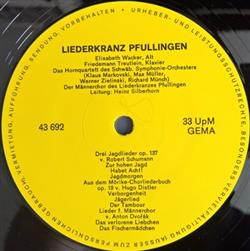 online luisteren Liederkranz Pfullingen - Liederkranz Pfullingen